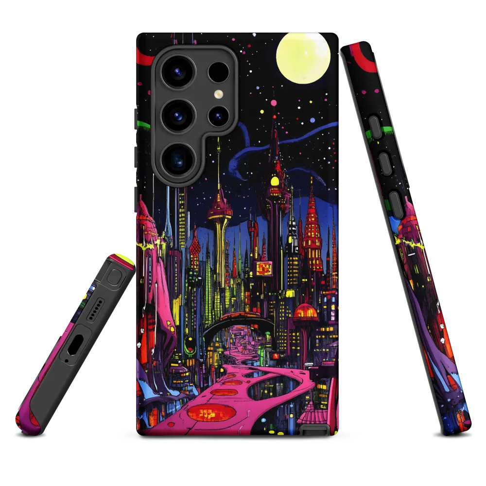 Neon Dreams of a Futuristic City