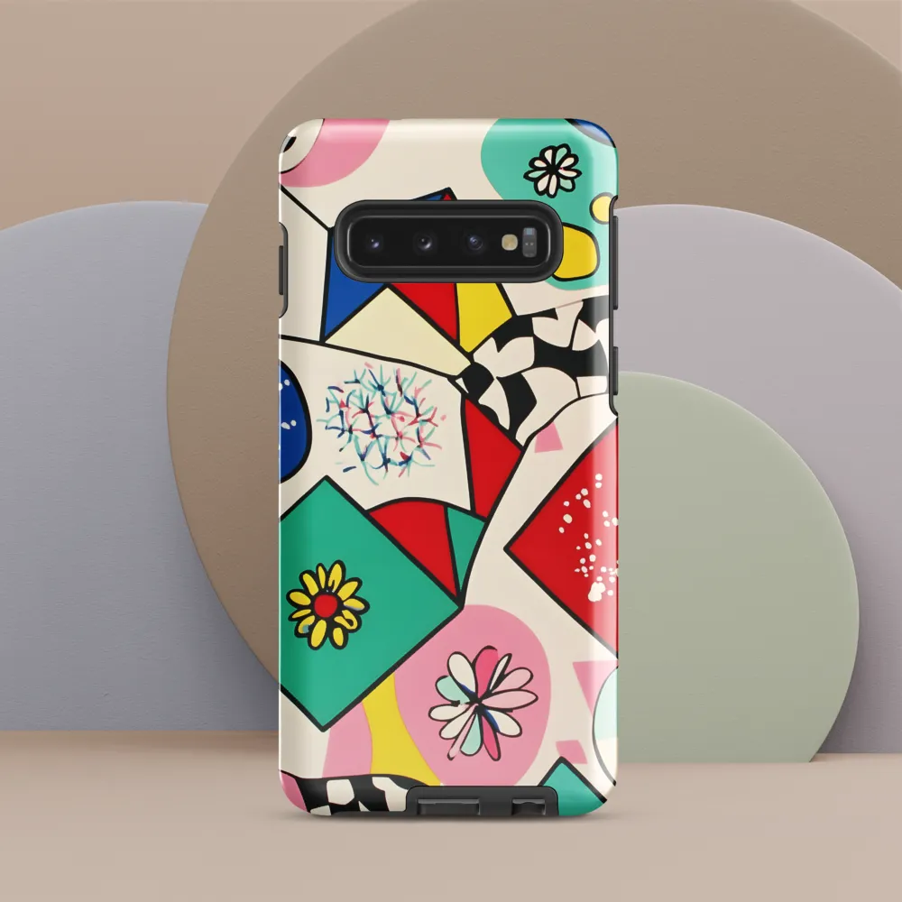 Joyful Geometry: A Playful Dance of Shapes and Colors