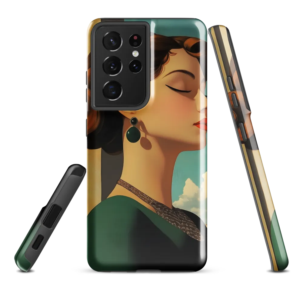 Elegance in Art Deco: A Portrait of Grace