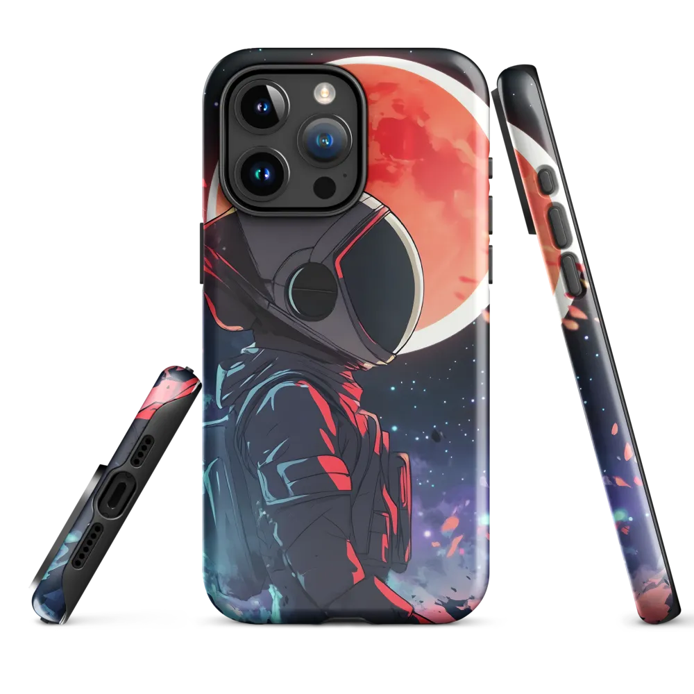 Celestial Voyage: The Dream of an Astronaut | Phone Case |  15 Pro Max | Tough Case | Glossy
