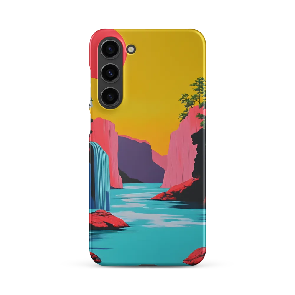 Dreamscape of Pink Cliffs and Turquoise Waters