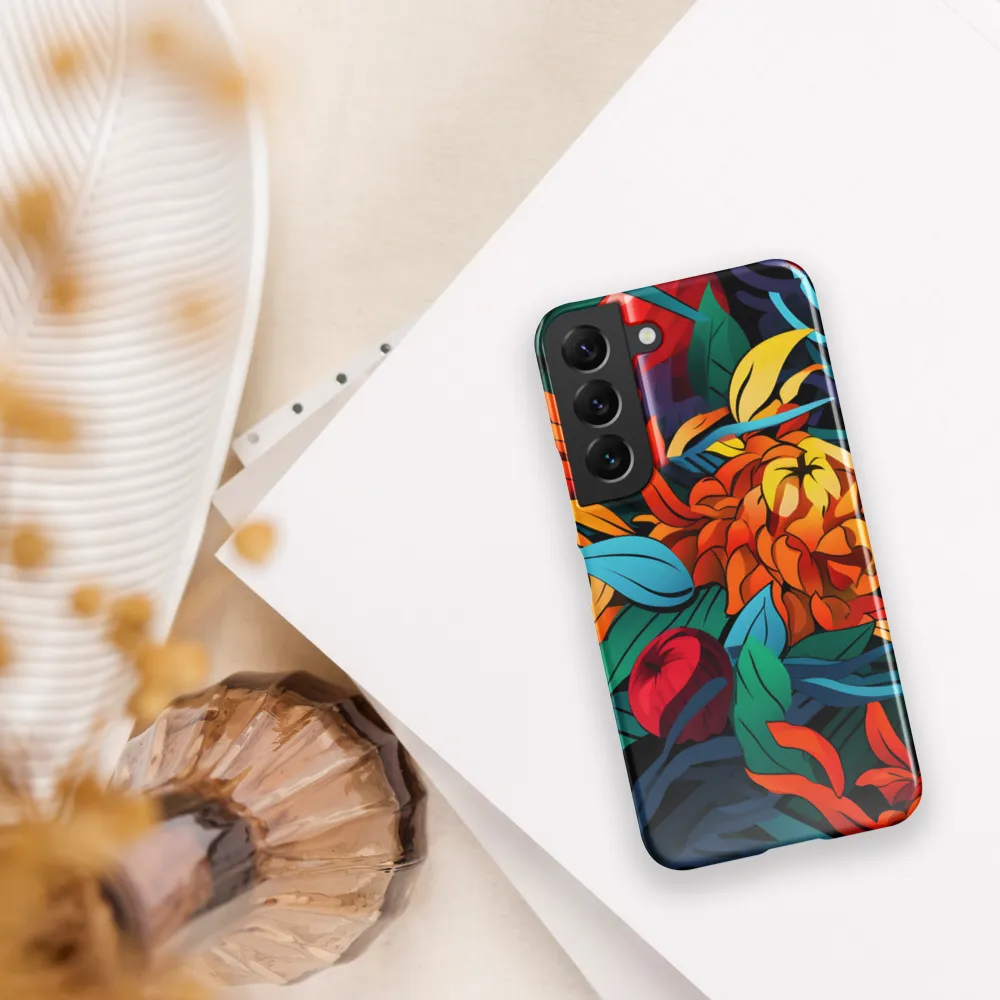 Tropical Harmony | Phone Case |  S22 | Snap Case | Glossy