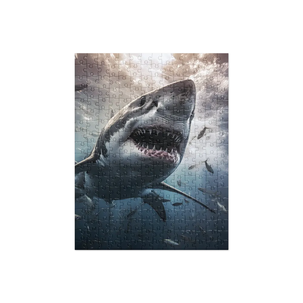 The Apex Predator: An Underwater Encounter | Jigsaw Puzzle | 252/520 pieces