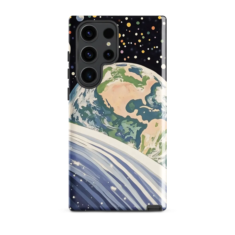 Celestial View: A Surreal Journey Through Space