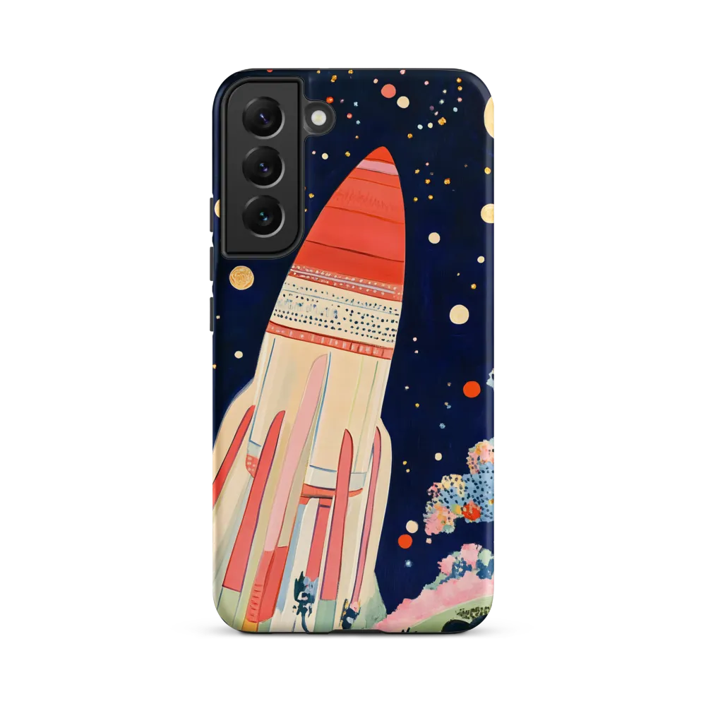 Cosmic Dreams: The Rocket's Journey