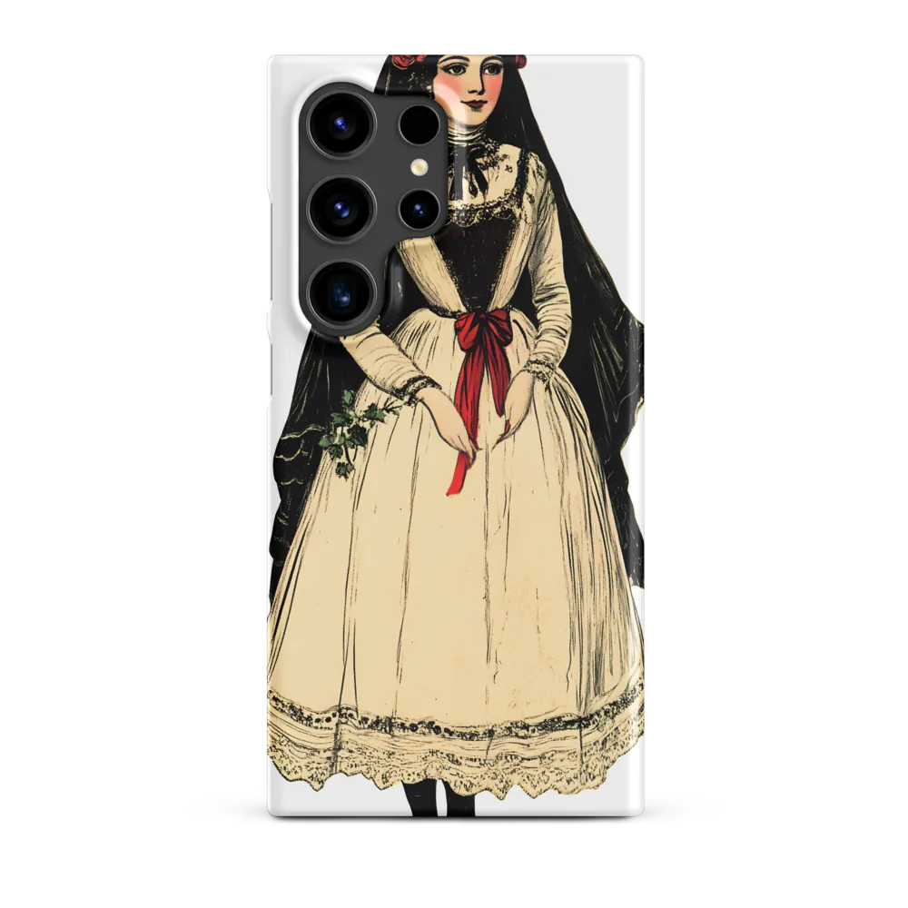 Elegance in Tradition: A Folk Portrait