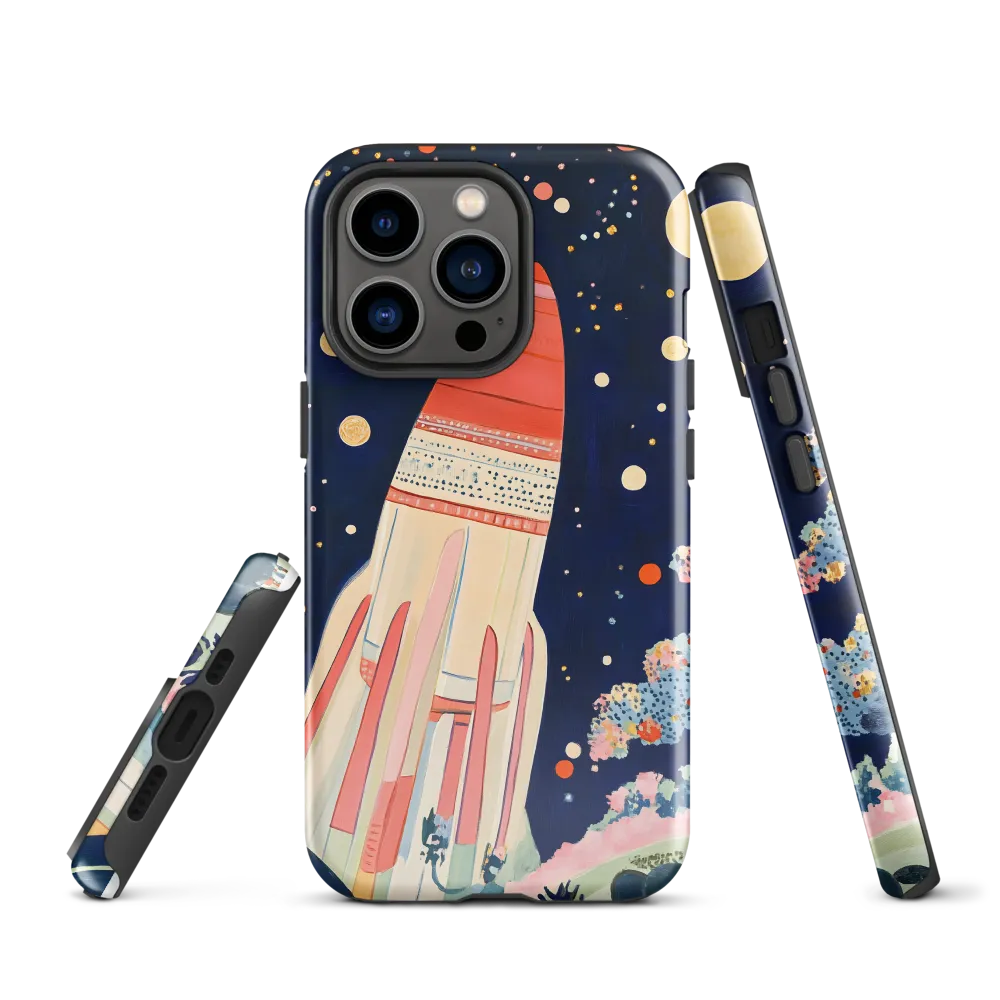 Cosmic Dreams: The Rocket's Journey
