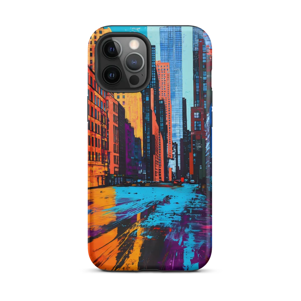 Vibrant Urban Horizons | Phone Case |  12 Pro Max | Tough Case | Matte