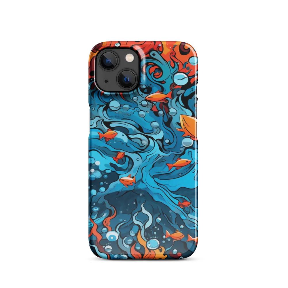 Fluid Harmony: Ocean and Flames