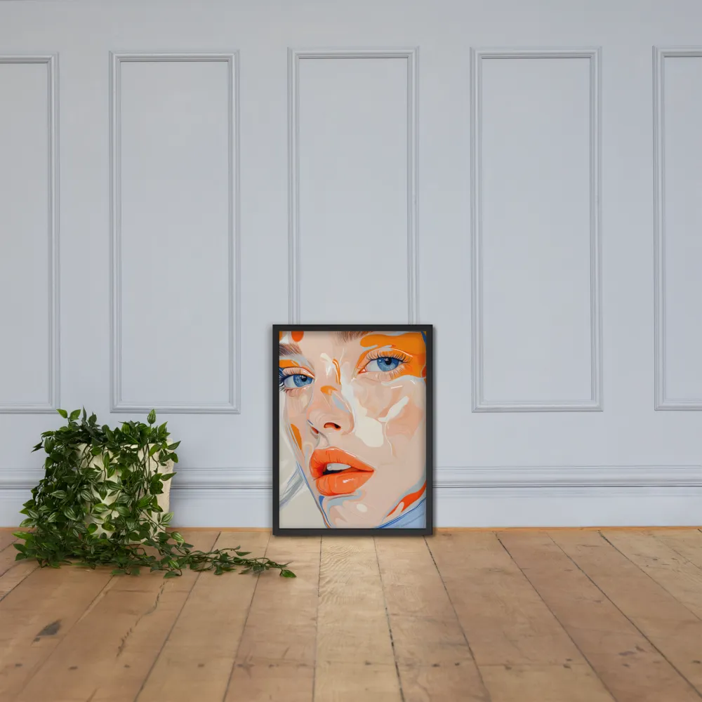 Ethereal Expressions | Poster with Black Frame | 18″×24″