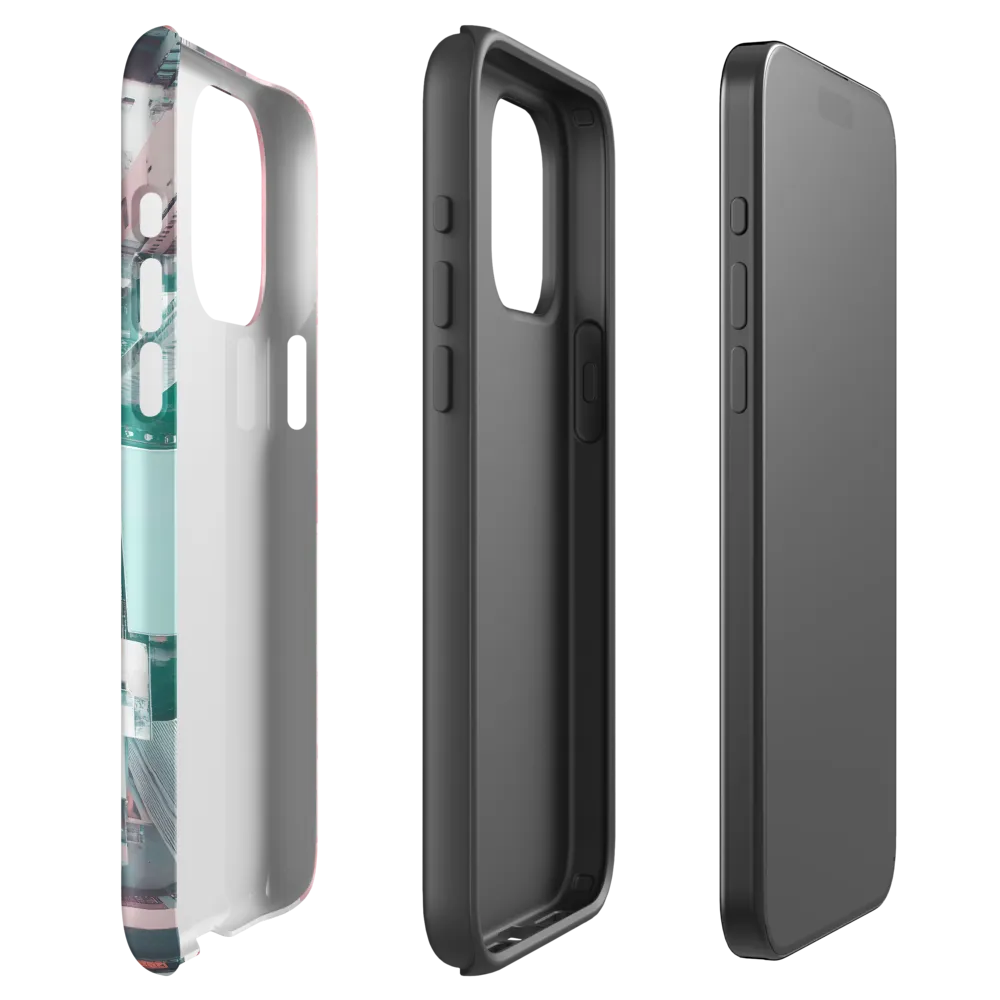 Urban Harmony: Aerial Perspectives | Phone Case |  15 Pro Max | Tough Case | Matte