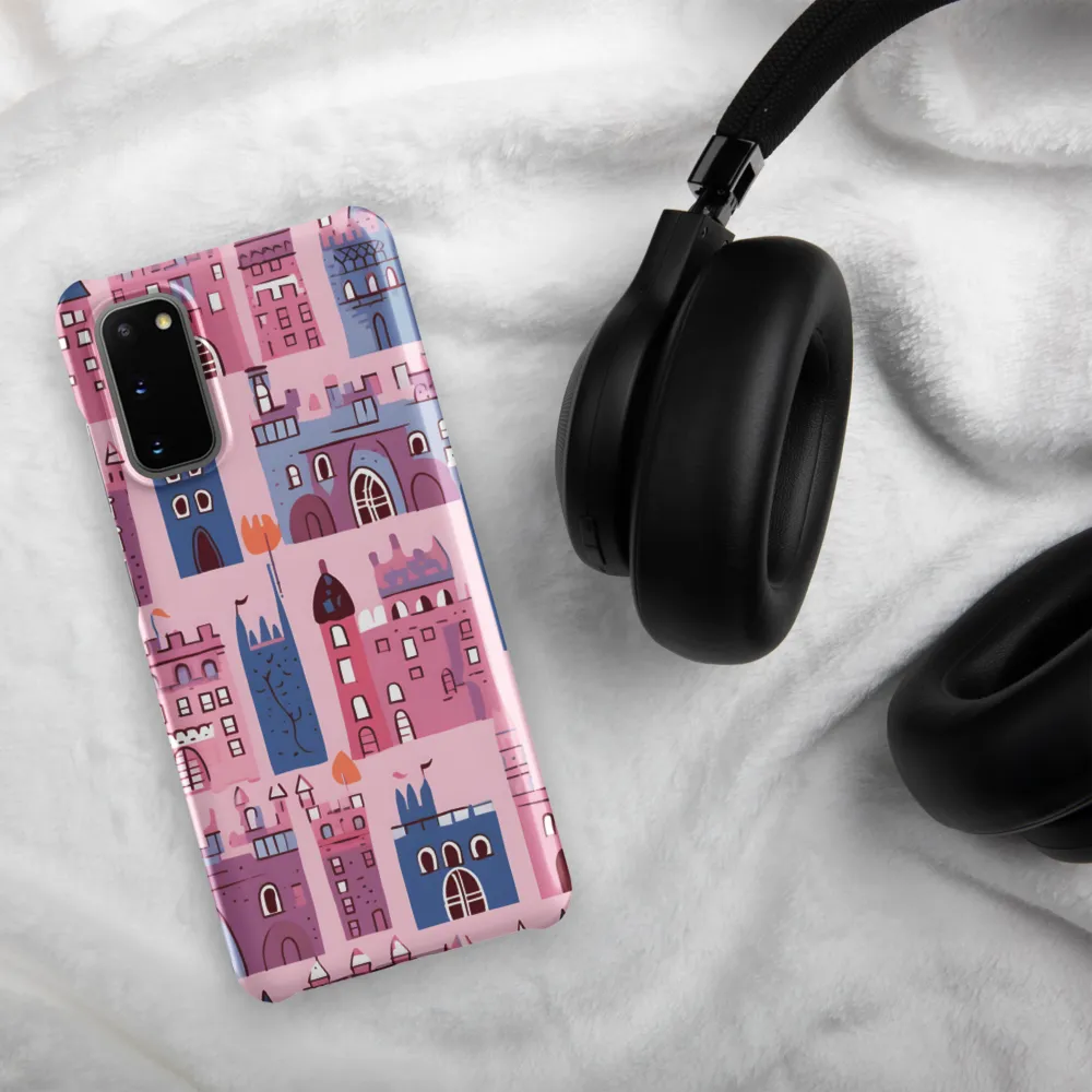 Whimsical Castles: A Playful Tapestry | Phone Case |  S20 | Snap Case | Matte