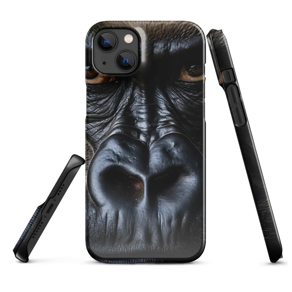 Gaze of the Wild: A Gorilla's Portrait