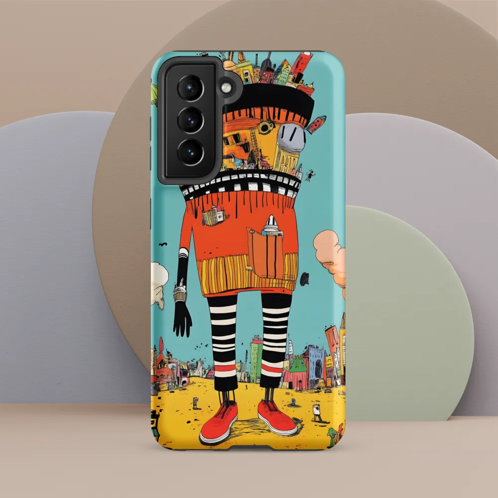 Urban Fantasia: A Whimsical Encounter | Phone Case |  S21 FE | Tough Case | Matte