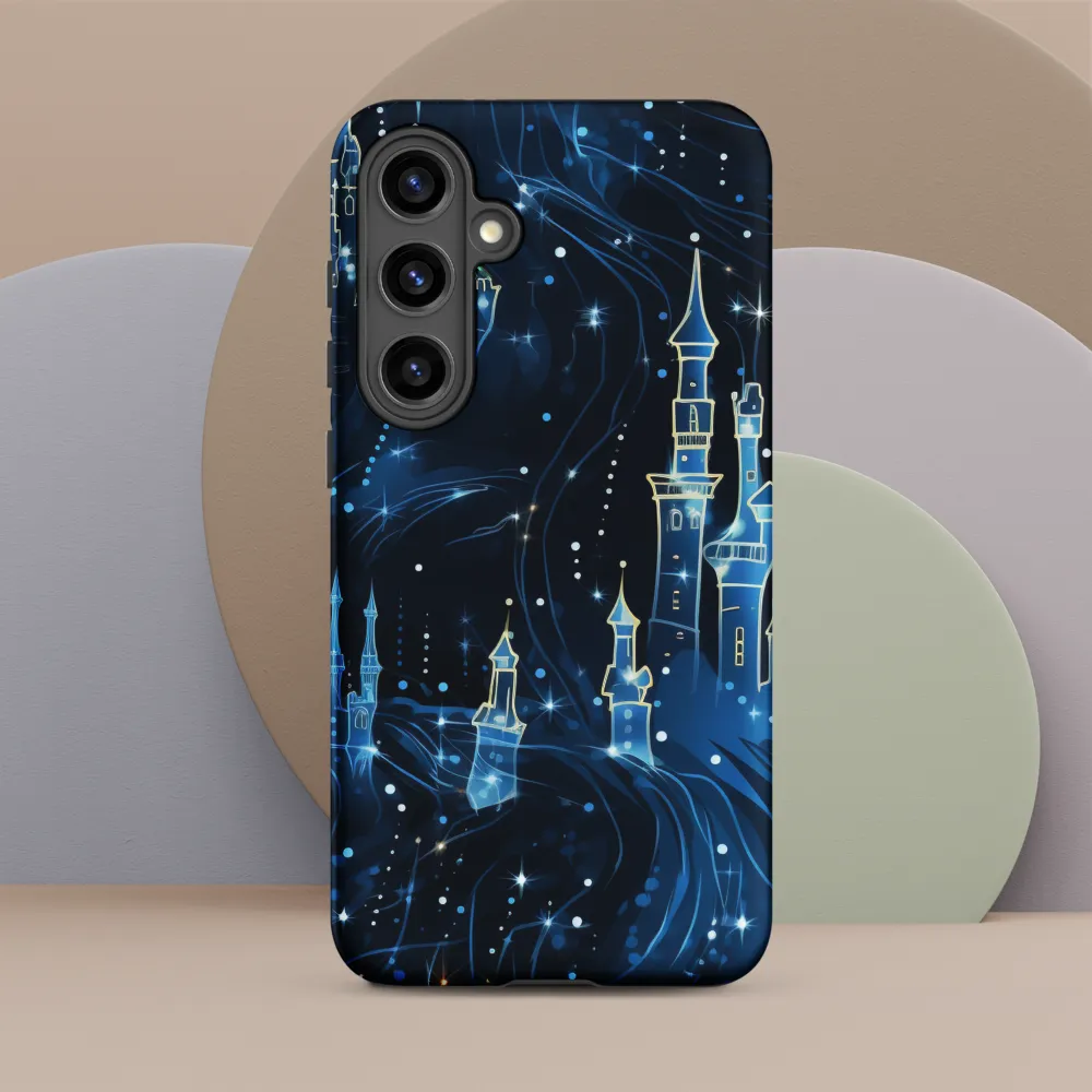Dreamy Castles in a Starry Sky