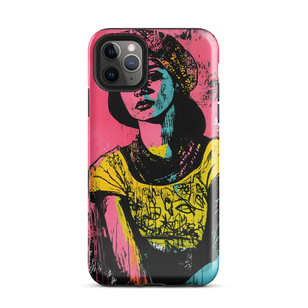 Urban Elegance: A Graffiti Portrait | Phone Case |  11 Pro Max | Tough Case | Glossy