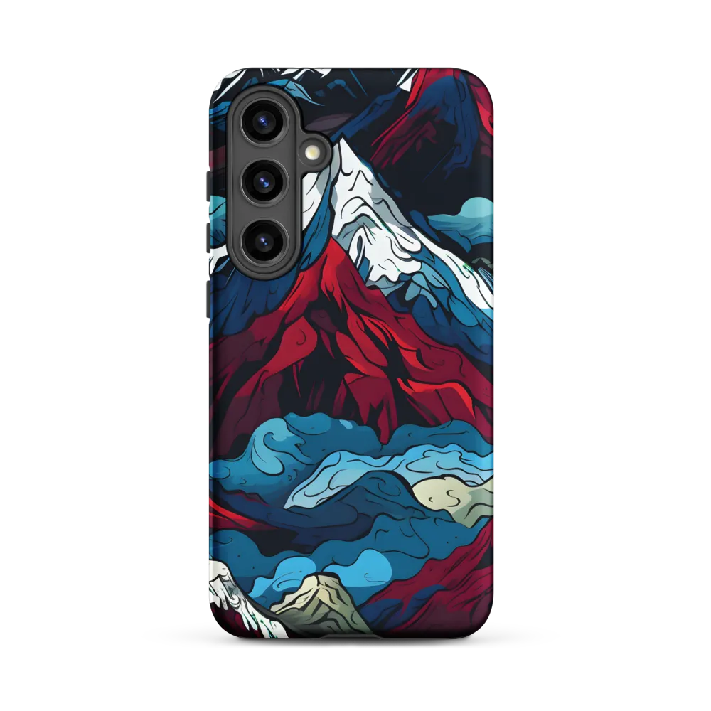 Mountain Majesty: An Abstract Voyage
