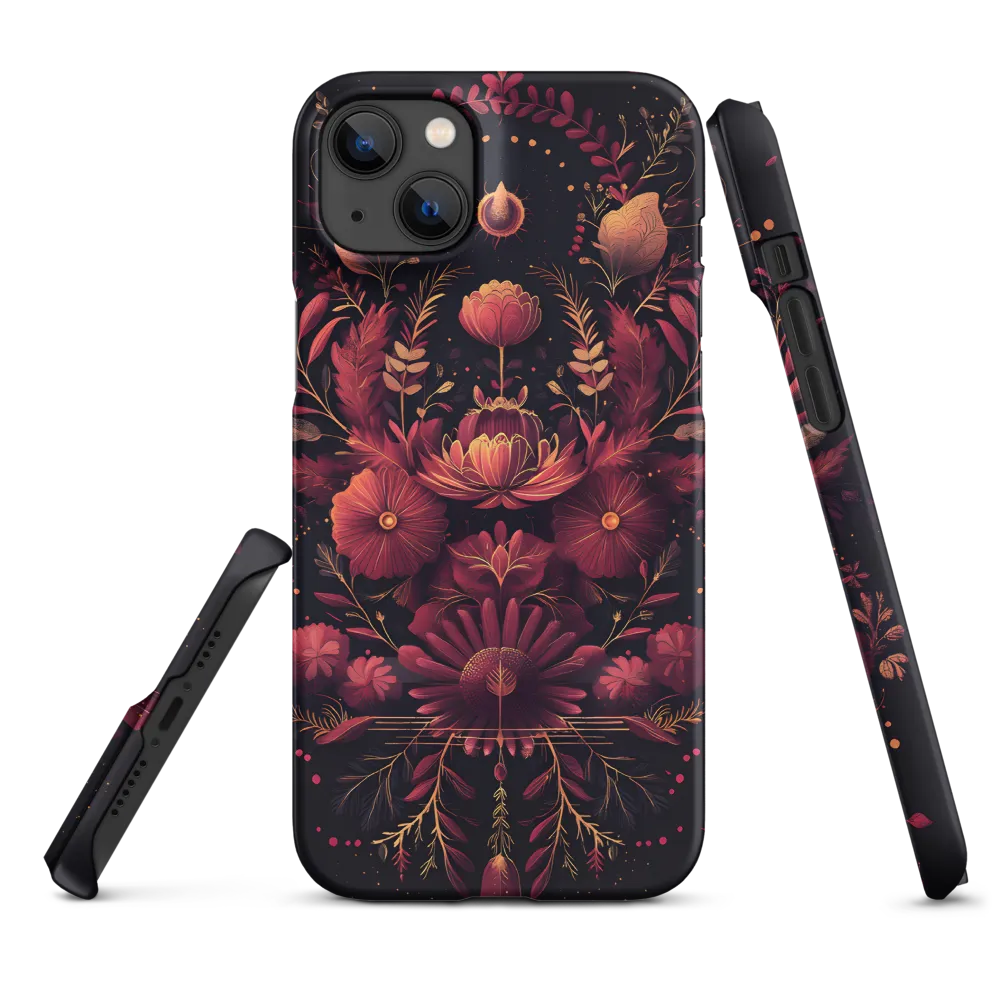 Elegance in Bloom | Phone Case |  14 Plus | Snap Case | Matte
