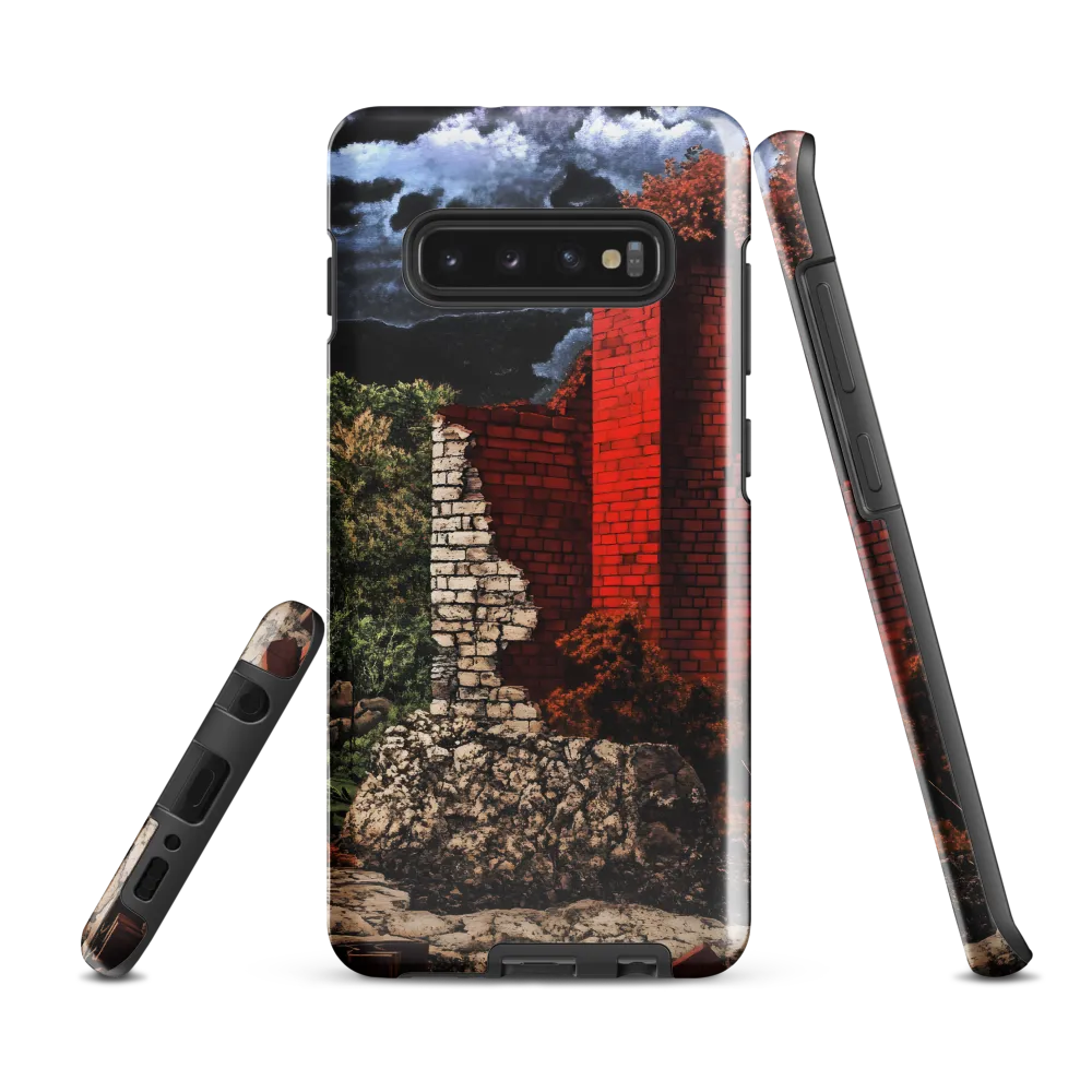 Resilience in Ruins | Phone Case |  S10 Plus | Tough Case | Glossy