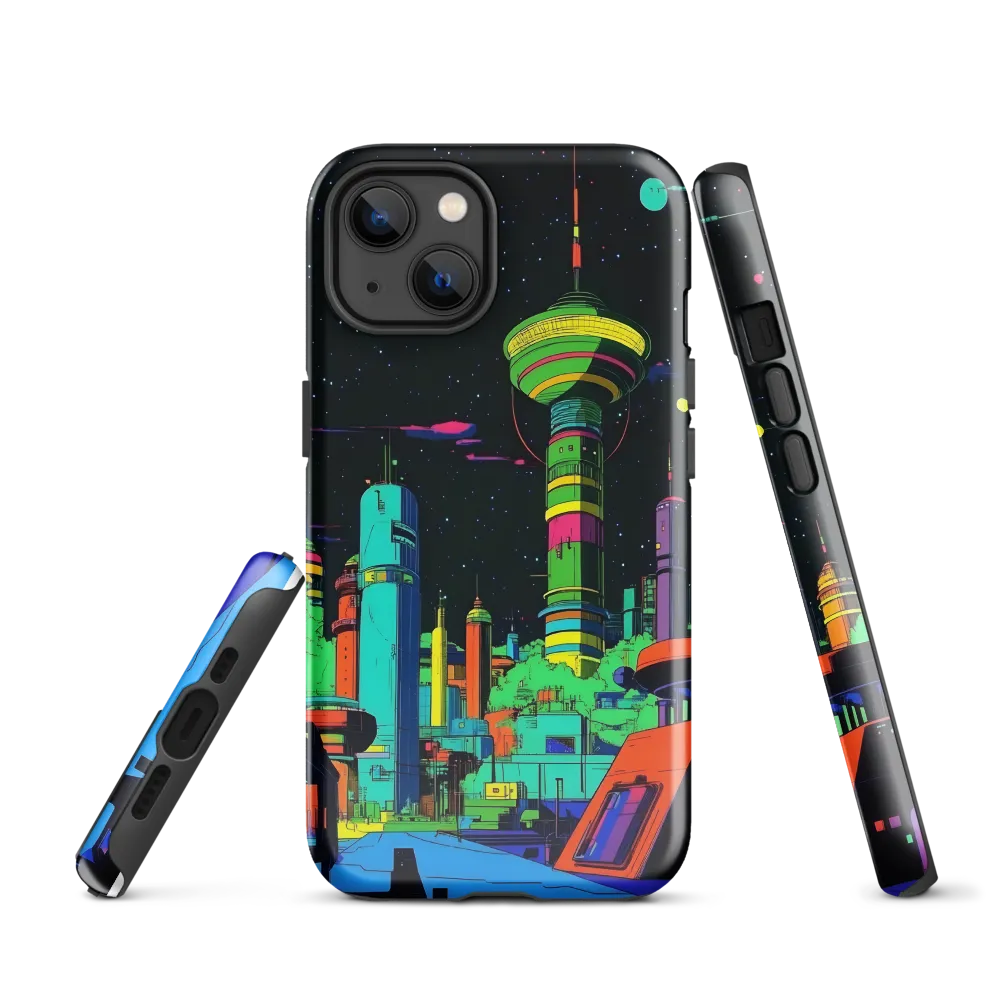Neon Dreams: A Futuristic Cityscape