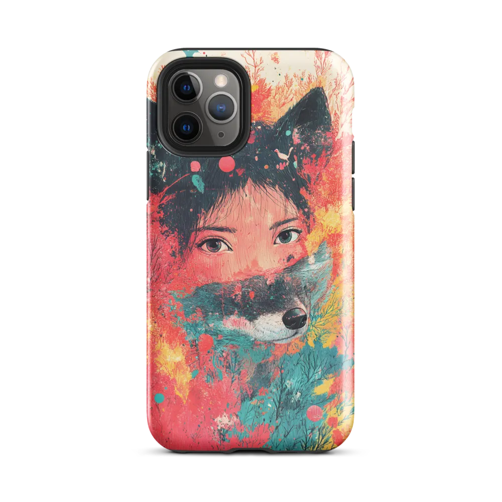 Harmony of Spirit: Girl and Wolf
