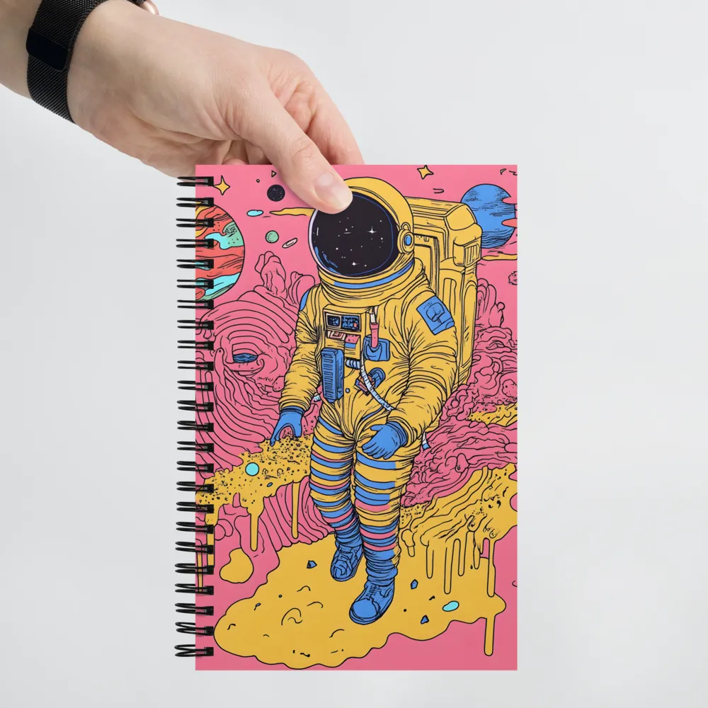 Galactic Wanderer | Spiral Notebook