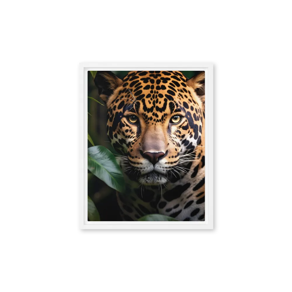The Intensity of Nature: A Jaguar’s Gaze | Art Print