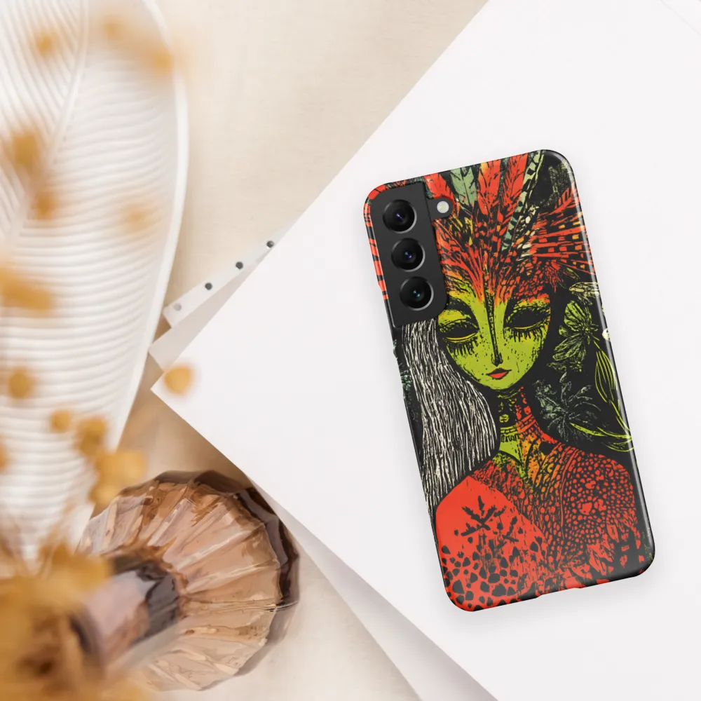 Mystical Flora: A Surreal Portrait