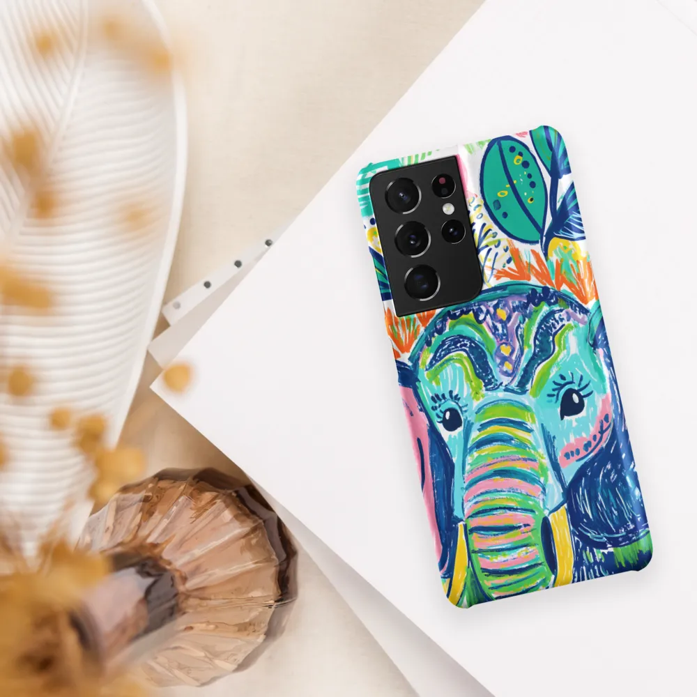 Whimsical Elephant Portrait