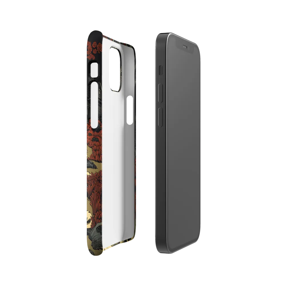 Whispers of the Night | Phone Case |  12 Mini | Snap Case | Matte