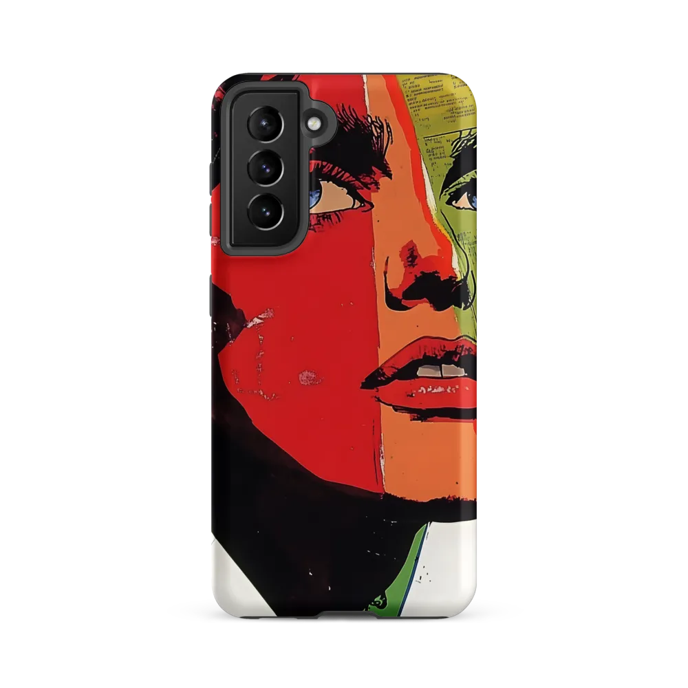 Vibrant Expressions: A Pop Art Portrait
