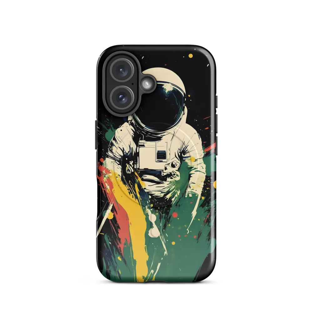 Cosmic Splash: The Astronaut's Journey