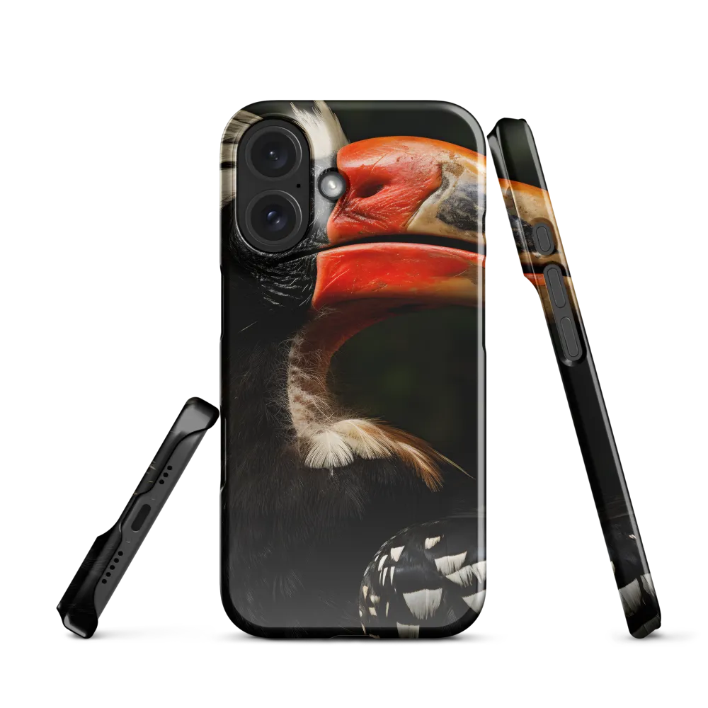 Majesty of the Hornbill | Phone Case |  16 | Snap Case | Glossy