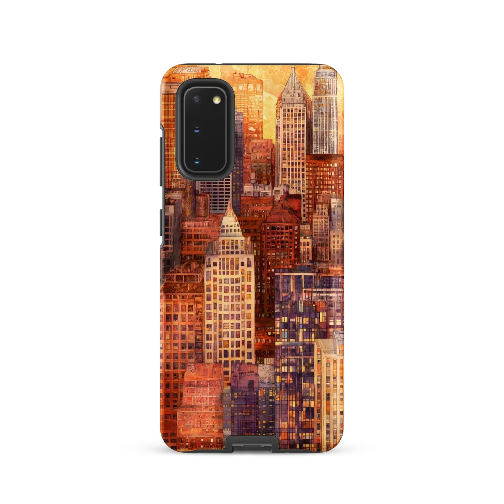 Golden Hour Over the City | Phone Case |  S20 | Tough Case | Matte