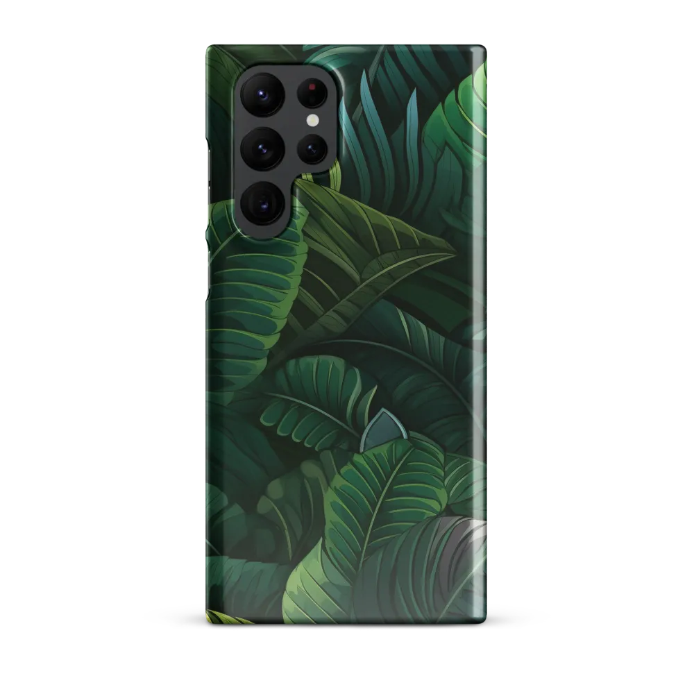 Lush Canopy: A Tropical Foliage Study