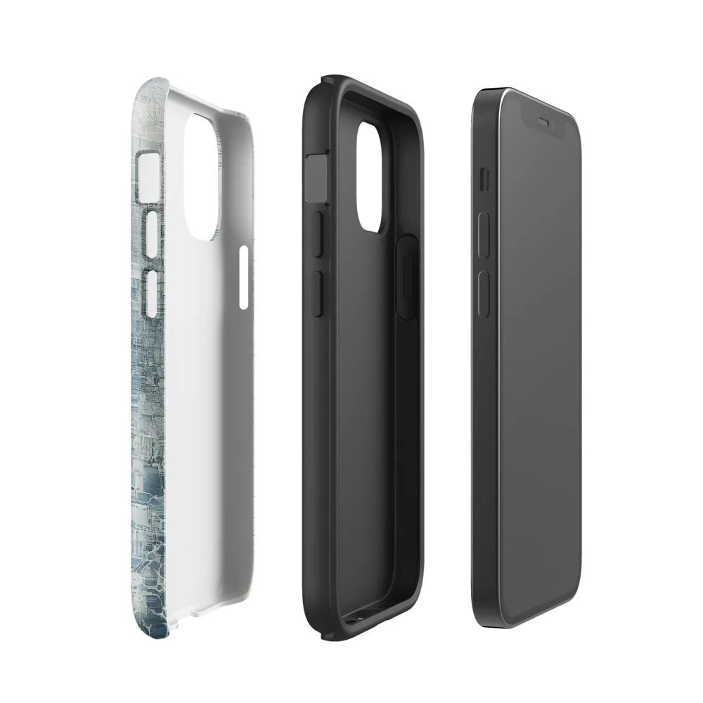 The Harmony of Human and Machine | Phone Case |  12 mini | Tough Case | Glossy