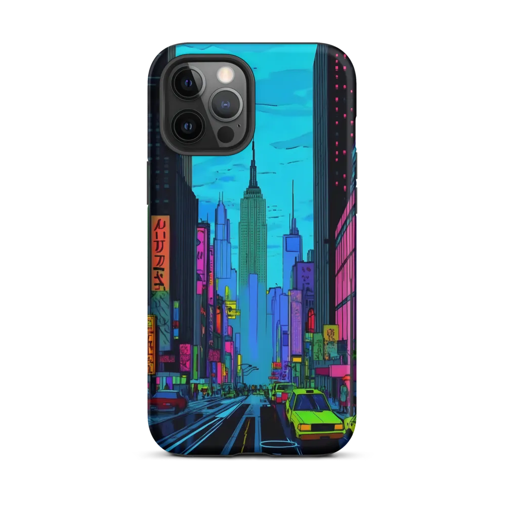 Neon Dreams of the City | Phone Case |  12 Pro Max | Tough Case | Matte