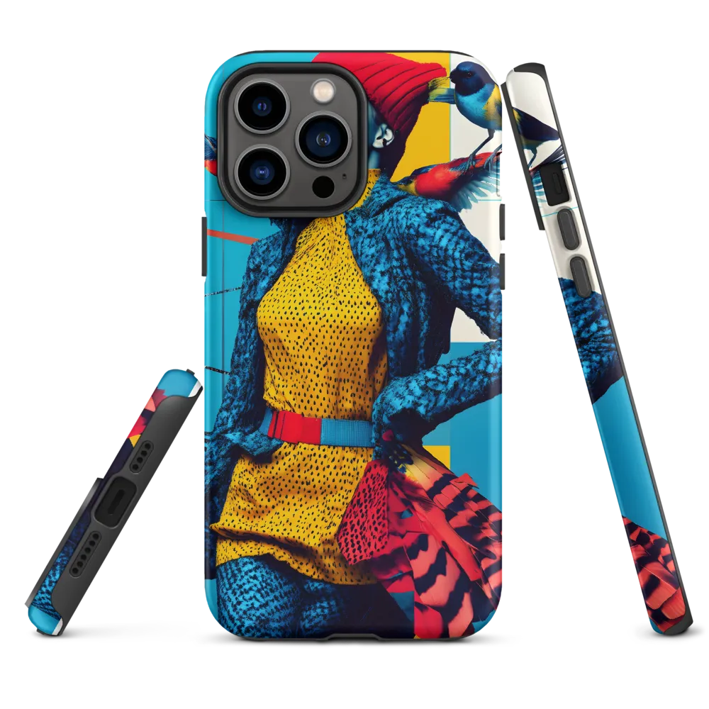 Vibrant Fusion of Nature and Fashion