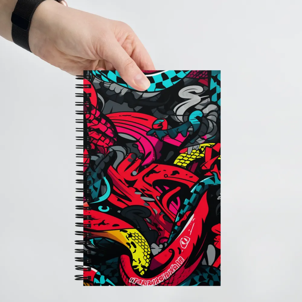 Chaos of Serpents | Spiral Notebook