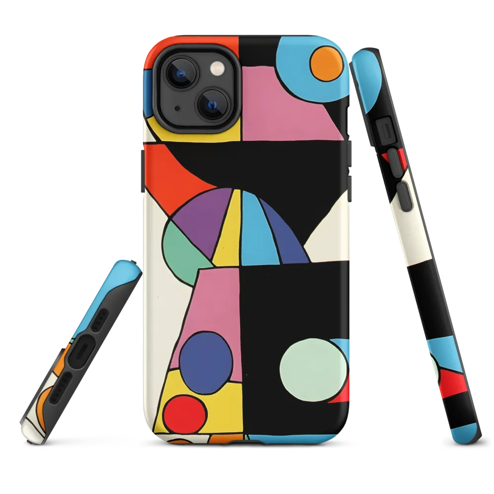 The Play of Shapes | Phone Case |  14 Plus | Tough Case | Matte