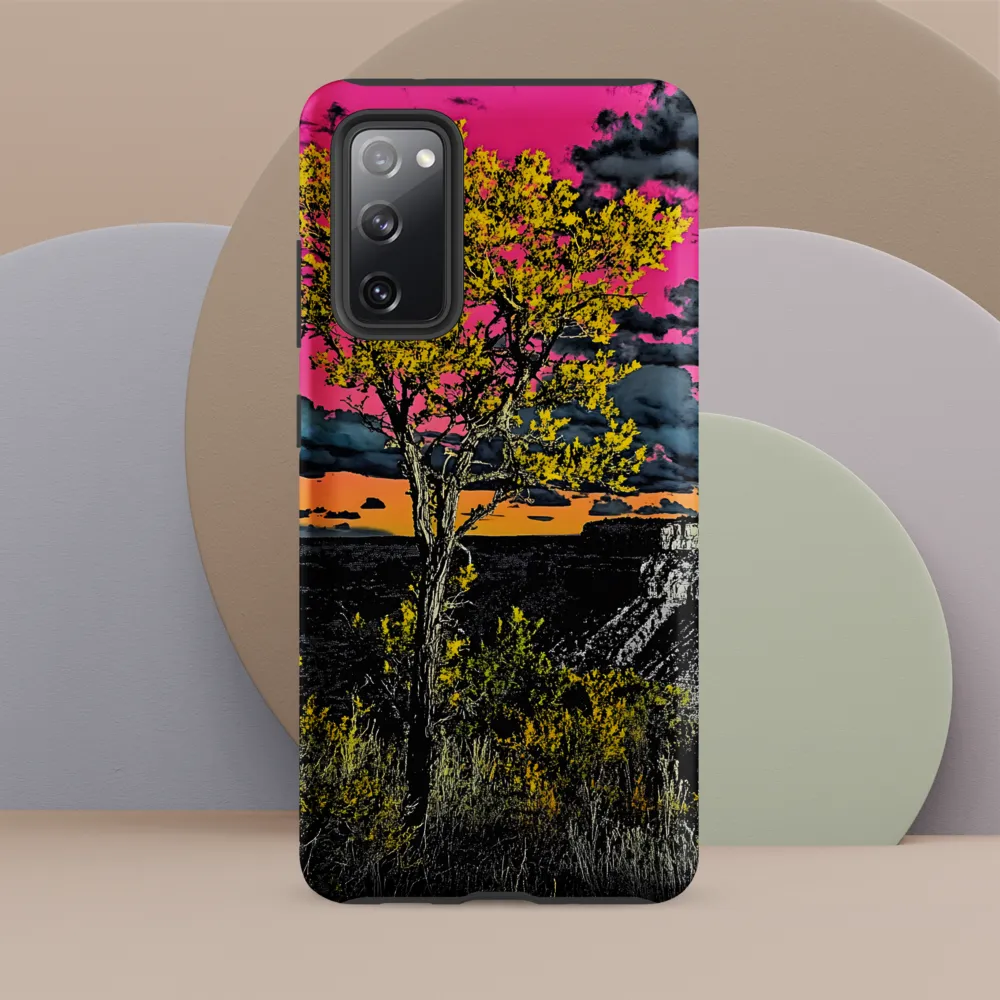 Ethereal Tree in a Surreal Landscape