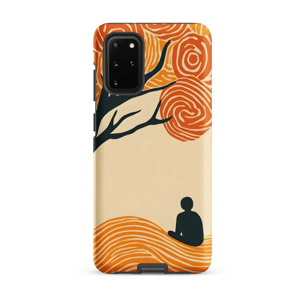 Silent Reflections under Swirling Leaves
