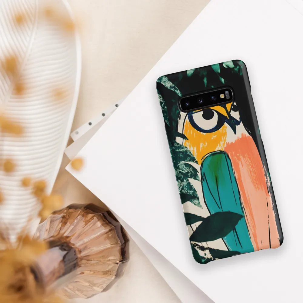 Camouflaged Majesty: The Abstract Owl