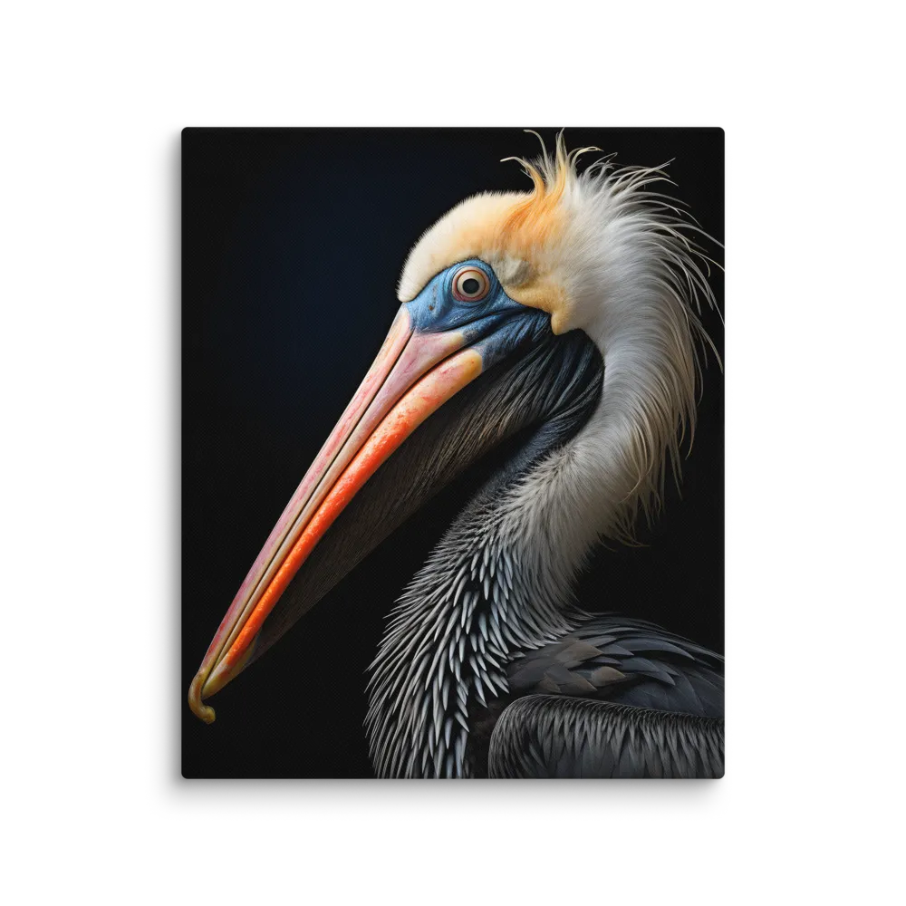 Majestic Portrait of a Pelican