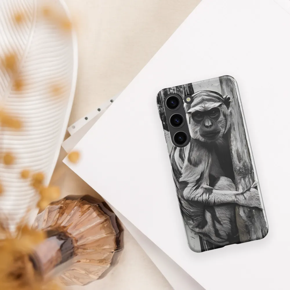 Curious Gaze | Phone Case |  S23 | Snap Case | Matte