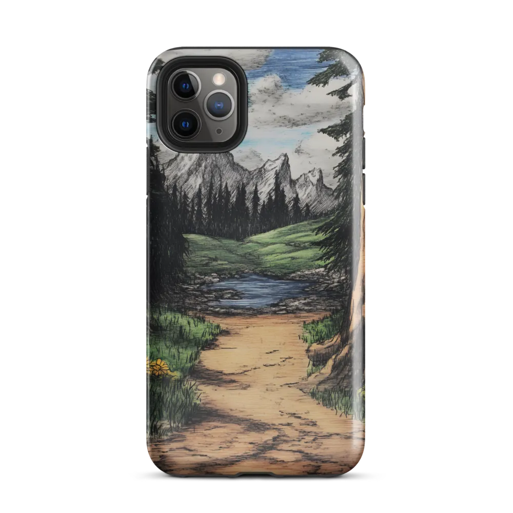 Pathway to Serenity | Phone Case |  11 Pro Max | Tough Case | Glossy