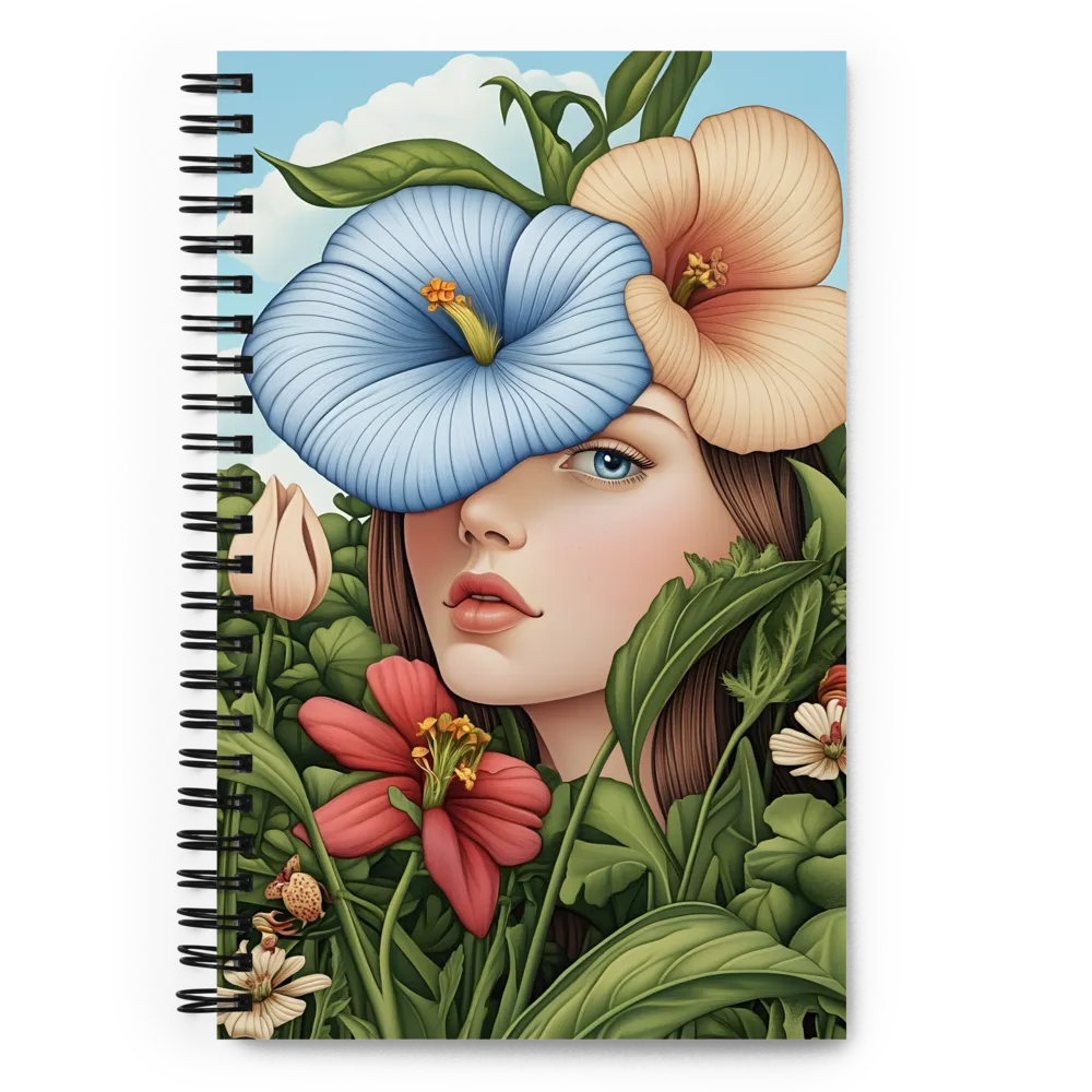 Harmony in Bloom | Spiral Notebook