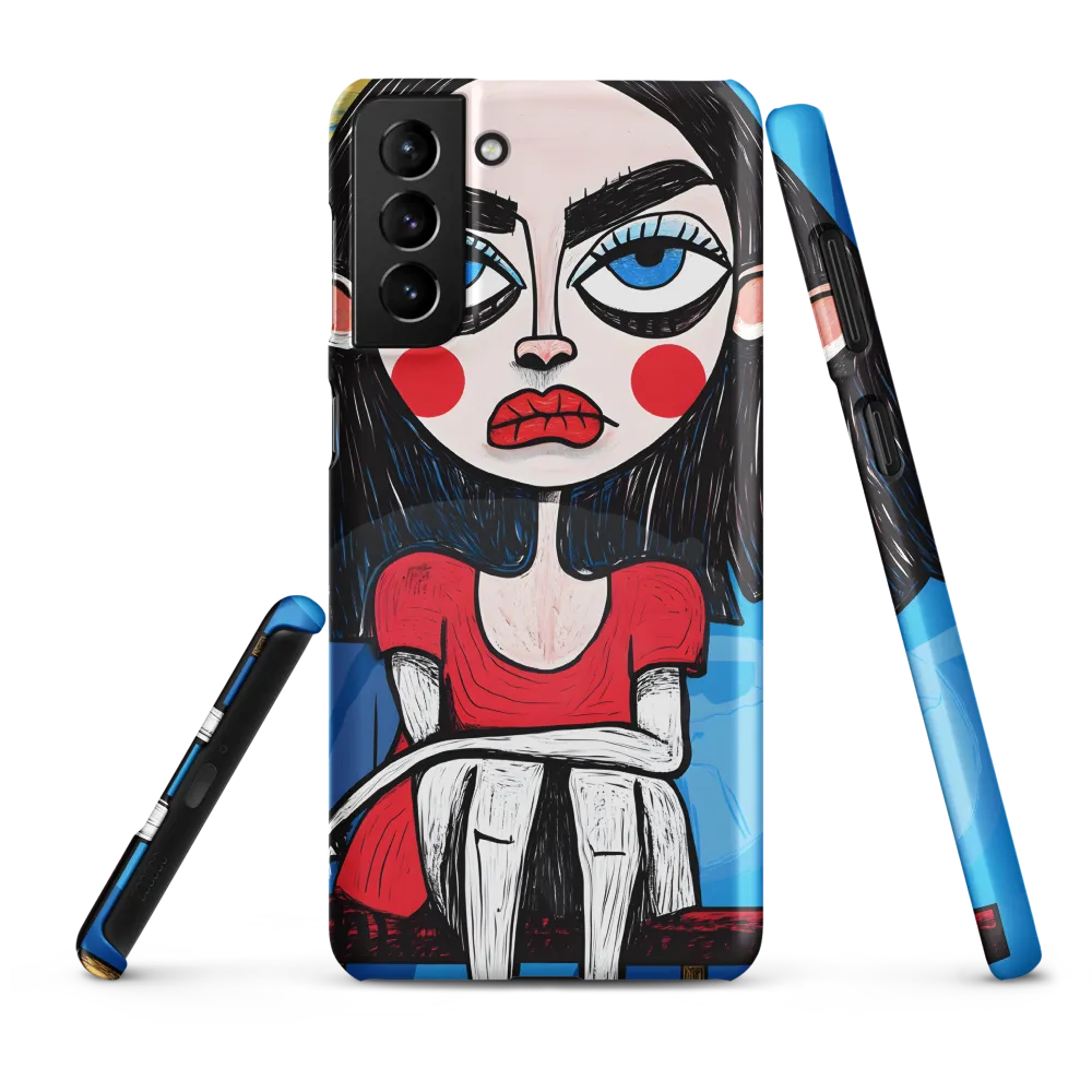 Bold Defiance | Phone Case |  S21 Plus | Snap Case | Matte