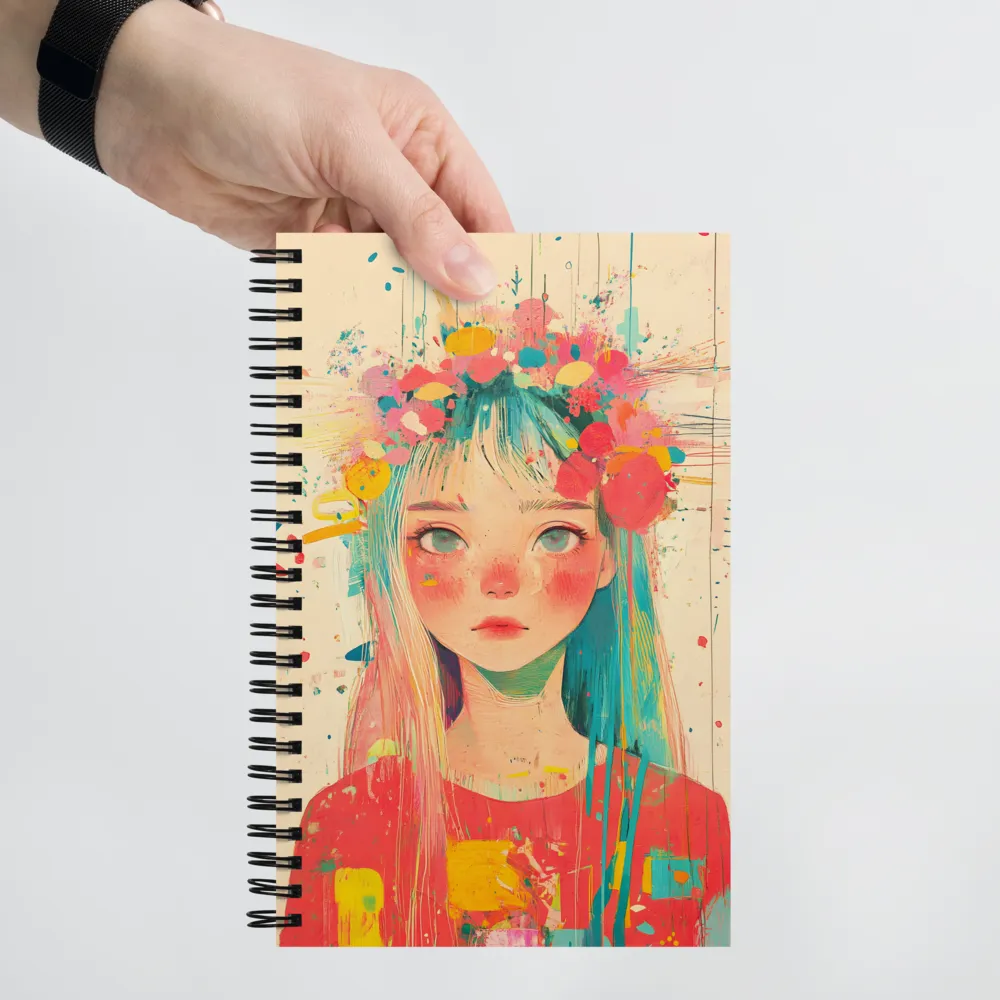 Whimsical Blossom | Spiral Notebook