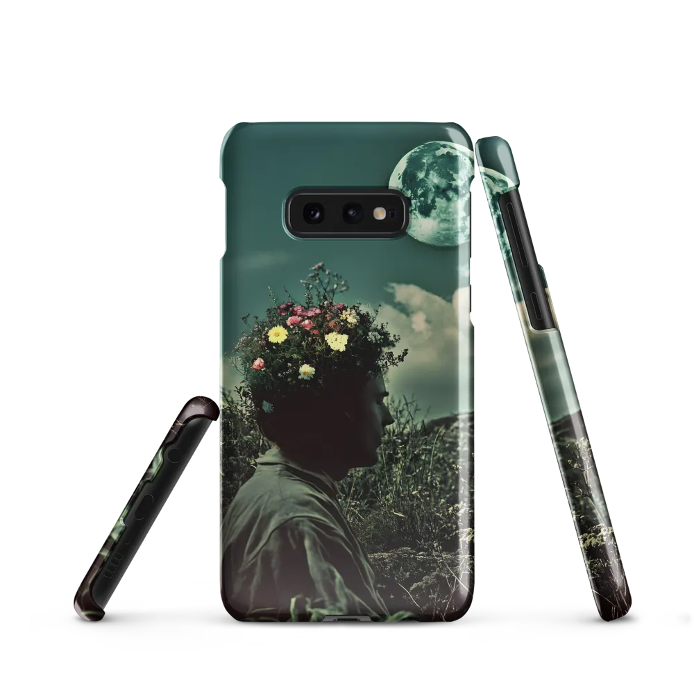 Moonlit Blossom | Phone Case |  S10e | Snap Case | Glossy